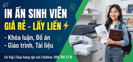 In Tài Liệu, Khóa Luận, Đồ Án Sinh Viên Giá Rẻ, Lấy Liền Tại Gò Vấp – Hiệp Tín Phát